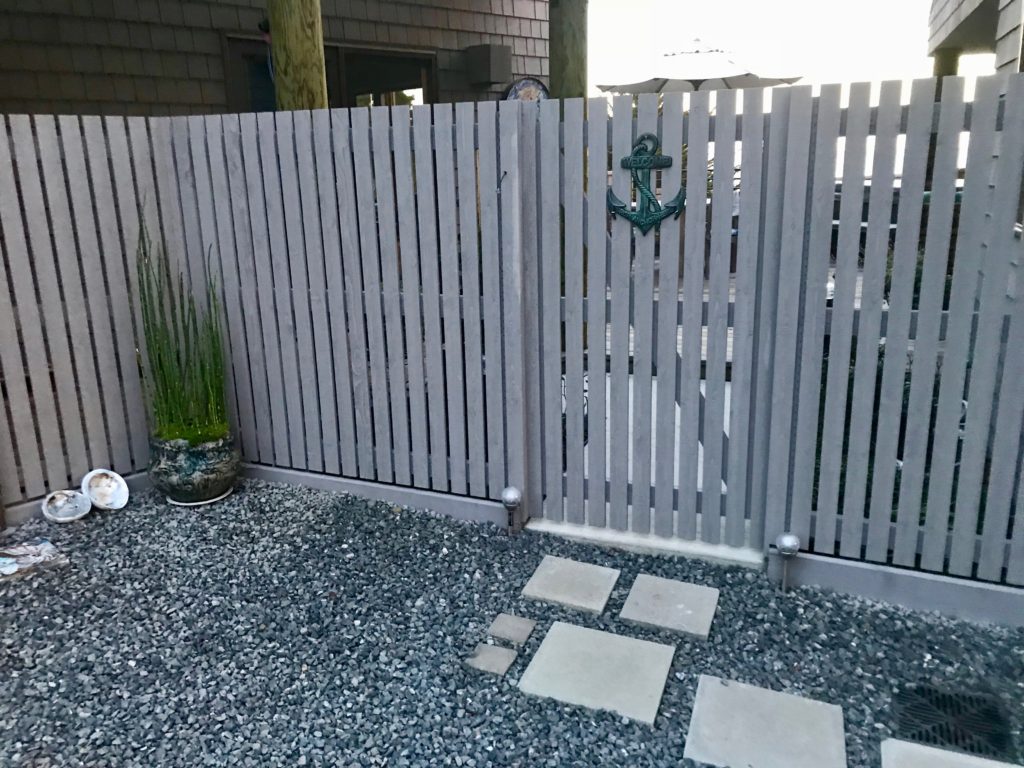 Entrance Gate to Sailfish Guesthouse.